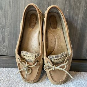 Sperry Topsider Cheetah Print Boat Shoe Women’s size 8